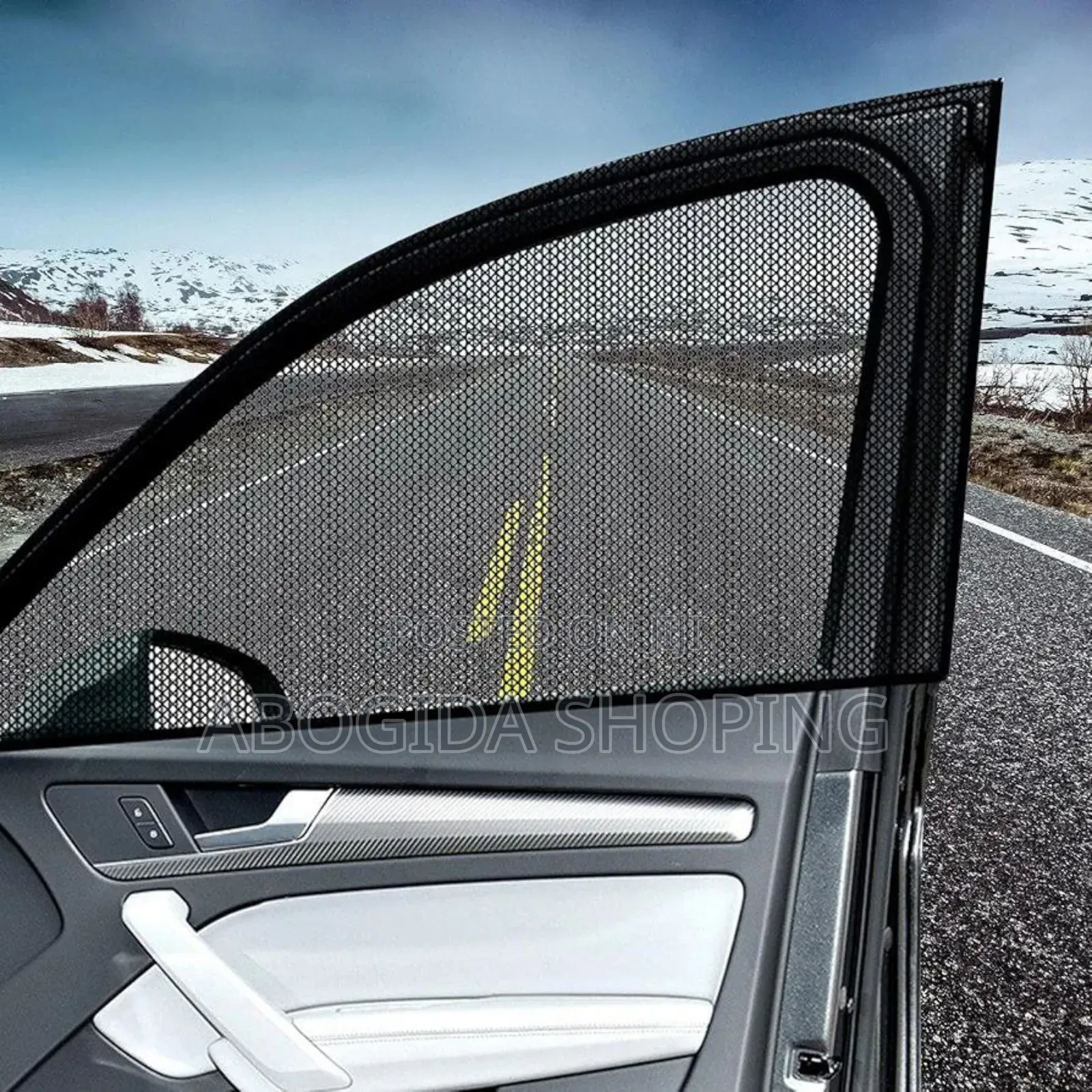 Automobile Sunshade for Cool and Protected Interiors
