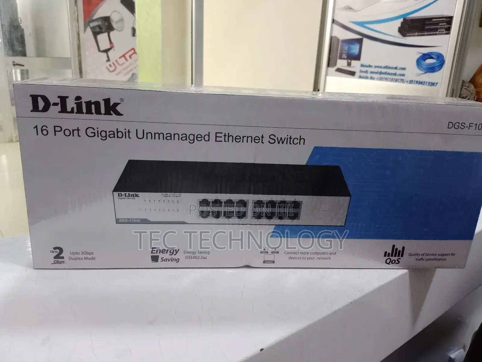 16 Port D-Link Switch