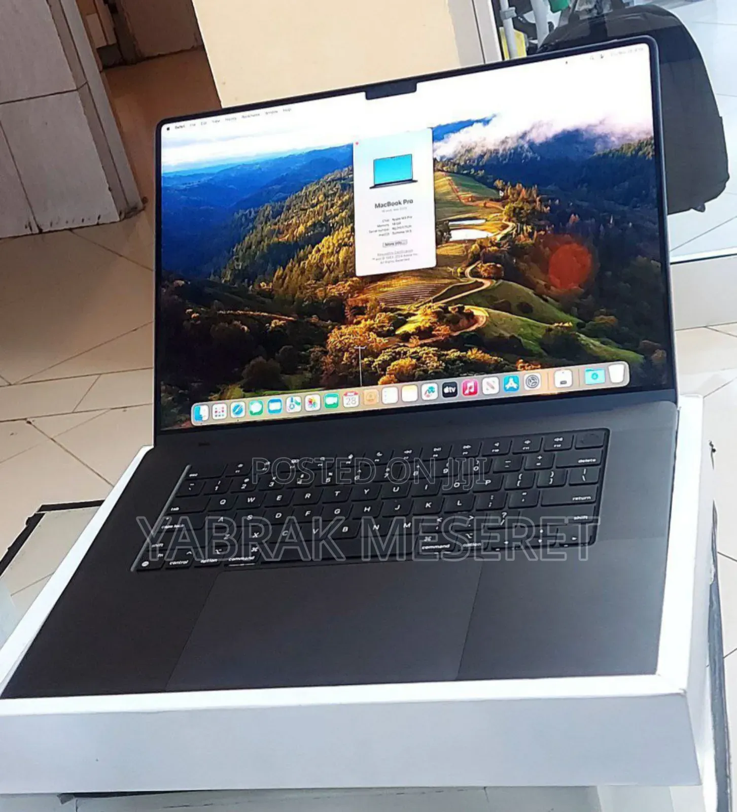 New Apple MacBook Pro 2023 M3 Max 16-Inch 18GB Apple M3 Pro SSD 512GB