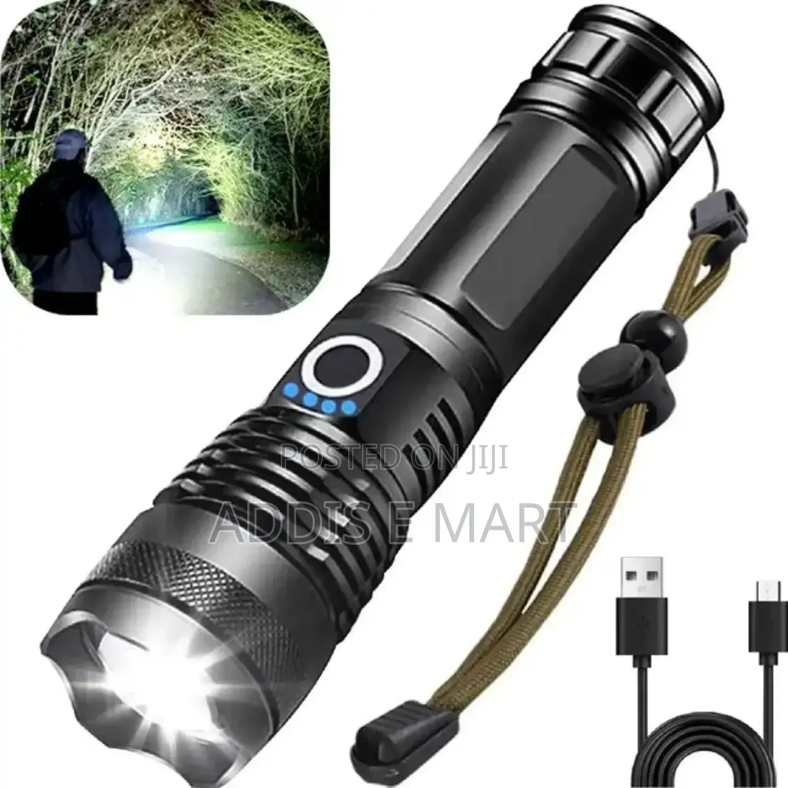 Rechargeable LED Flashlight