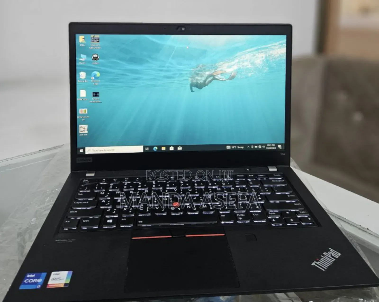 New Laptop Lenovo ThinkPad T14 16GB Intel Core I7 SSD 512GB