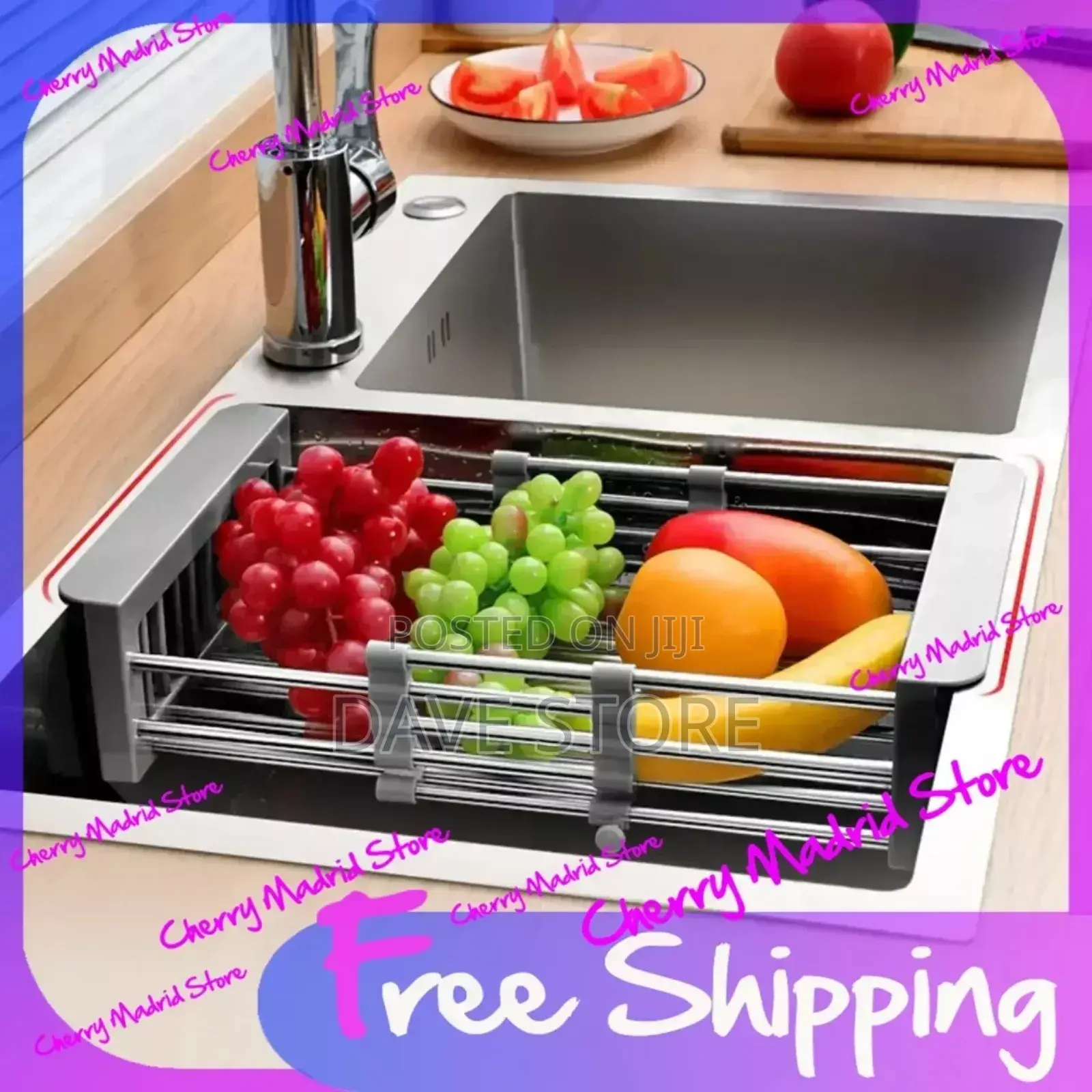 Multifunctional Drain Rack