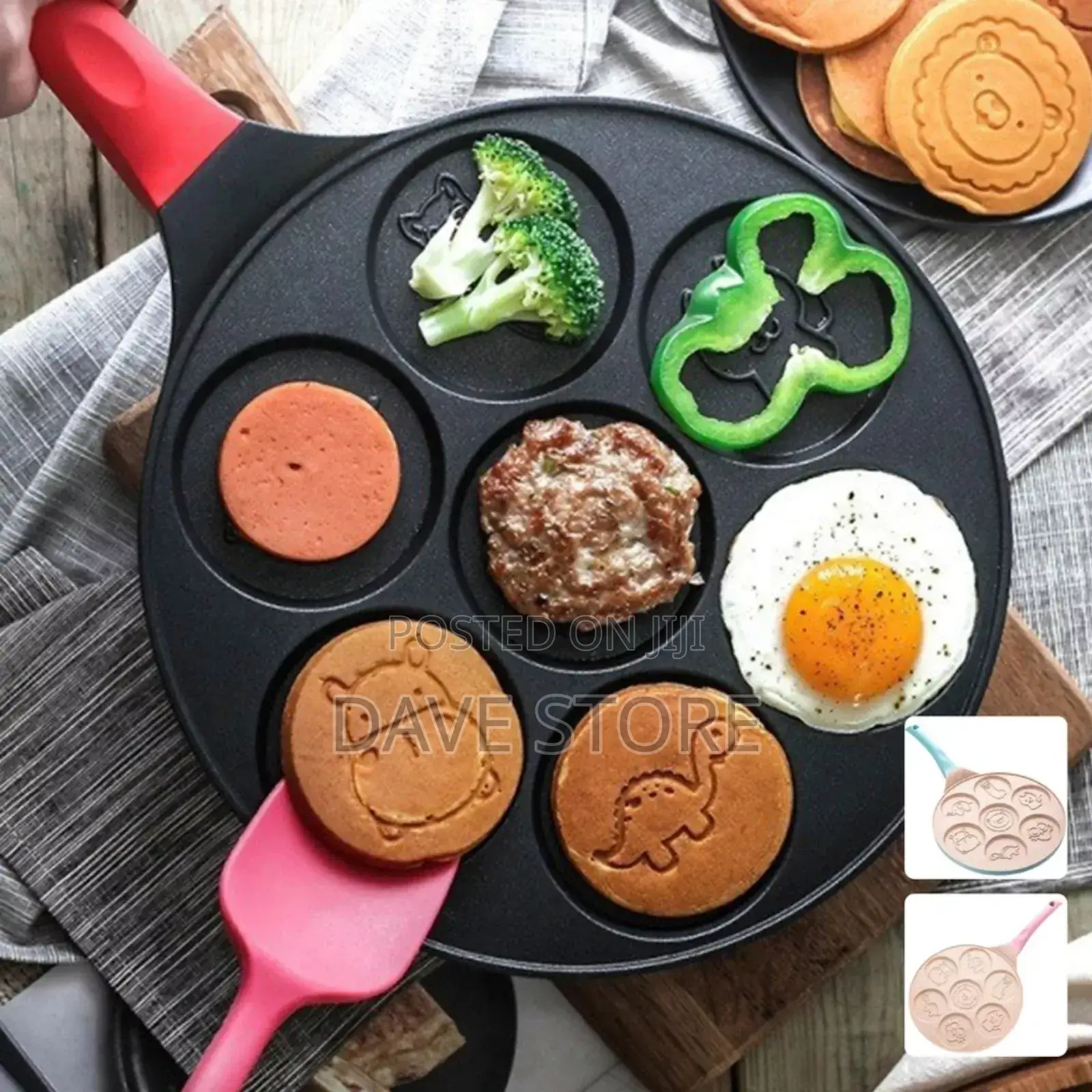 Smiley Face Nonstick Pancake Pan