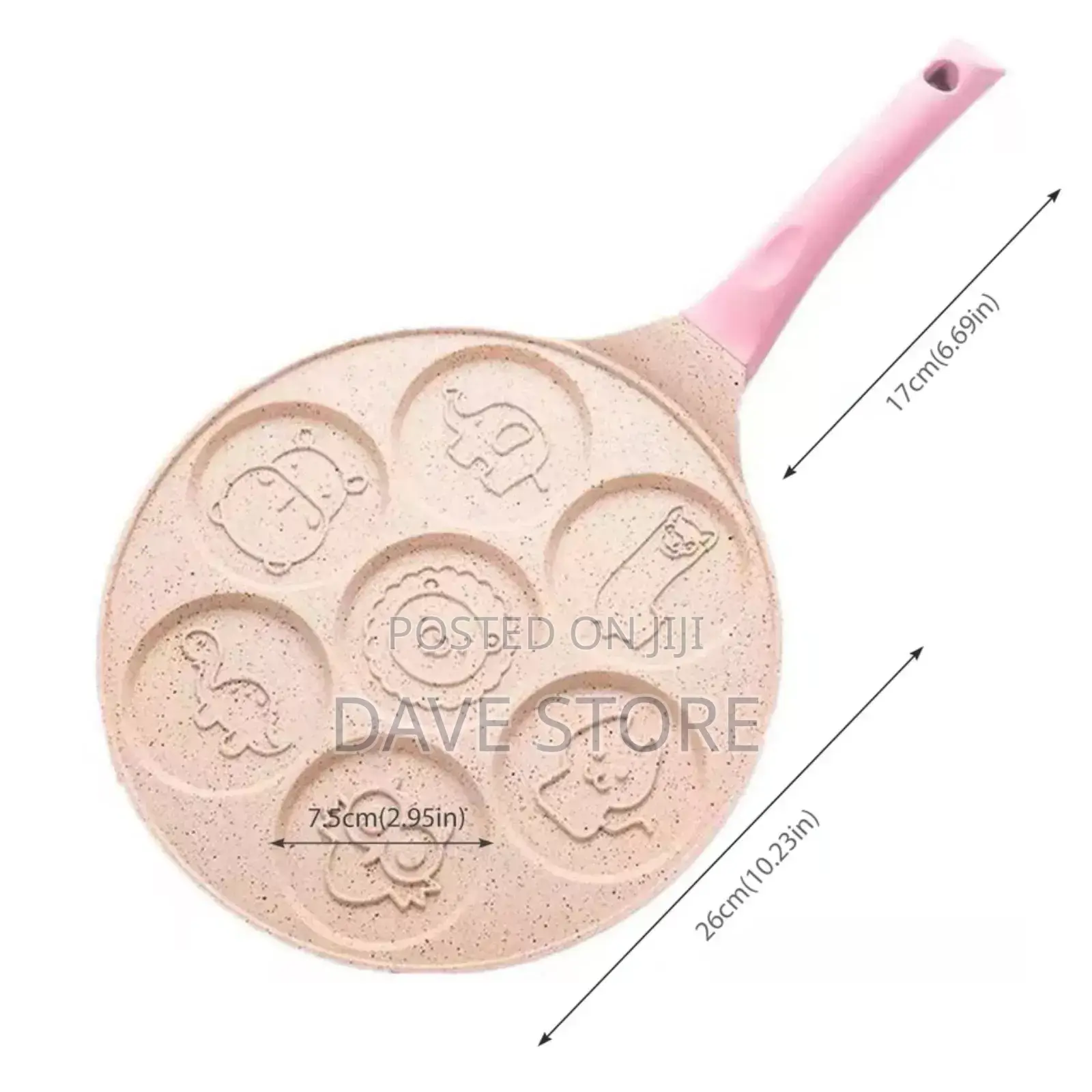 Smiley Face Nonstick Pancake Pan