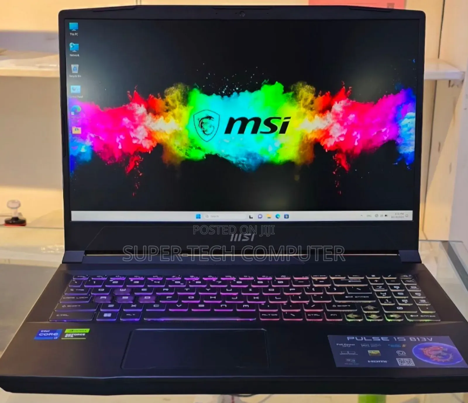 New Laptop MSI GF63 32GB Intel Core I7 SSD 1T