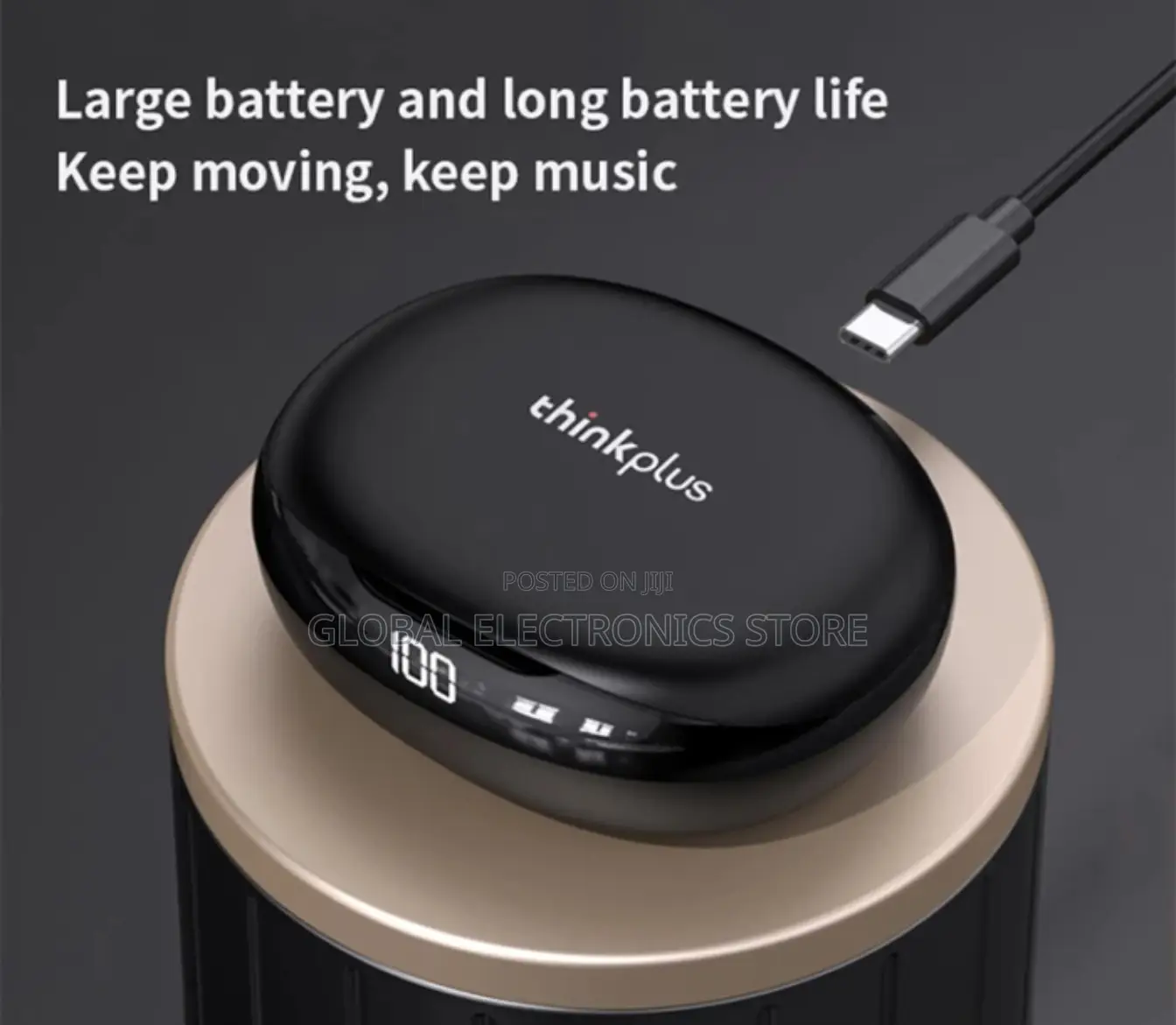 Lenovo Hifi Low Latency Noise Reduction Waterproof Earbuds