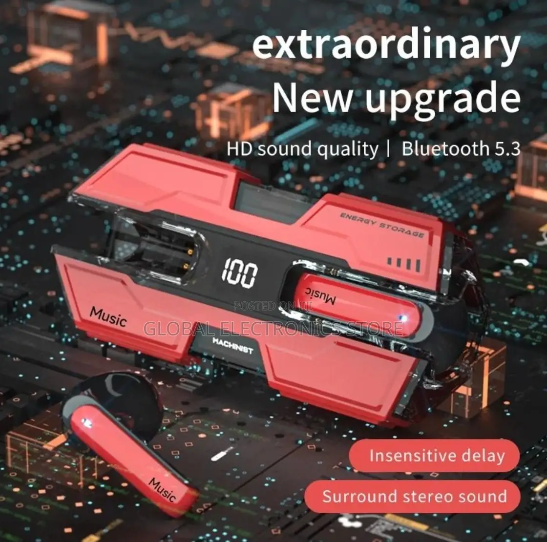 TRANSFORMERS Wireless Hifi Music Low Latency Game Headphones