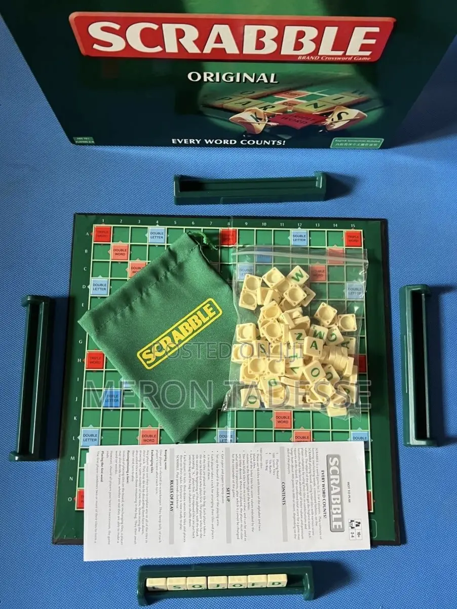 ለልጆችዎ እንግሊዘኛ ? Scrabble : Word Game for English Vocabulary