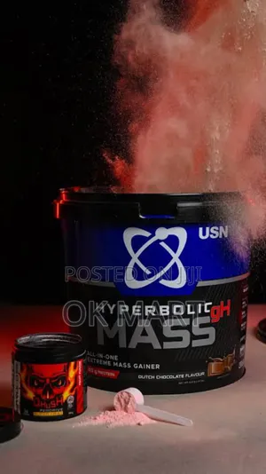 Photo - በ ፍጥነት ውፍረት ለመጨመር የሚሆኑ Mass Whey Protein Creatine