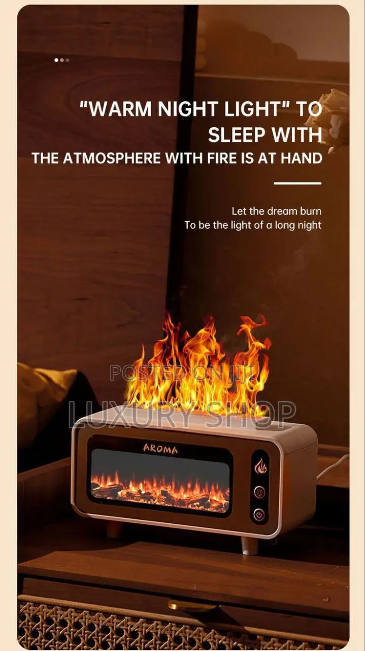 Vintage Fireplace Aroma Diffuser