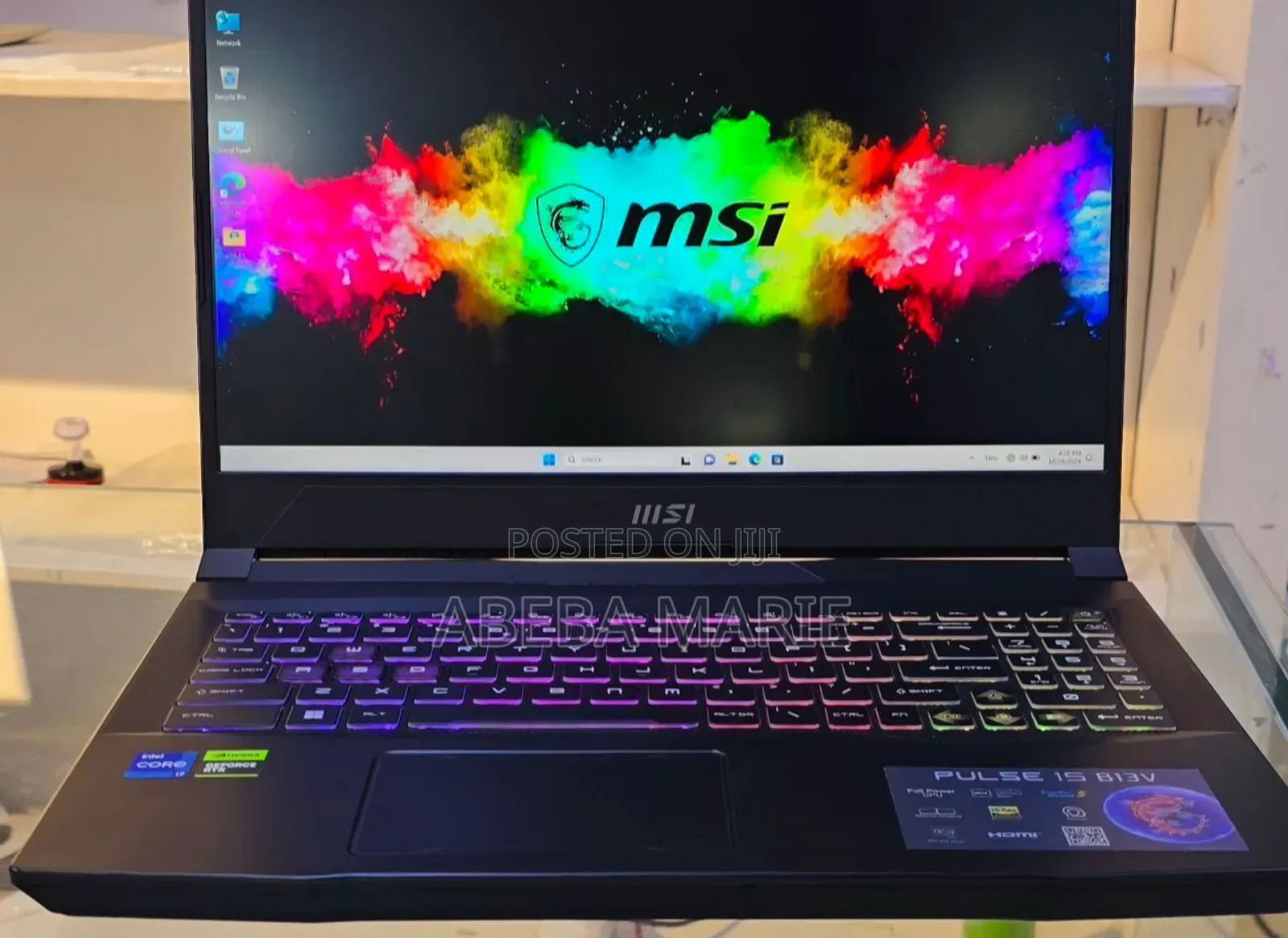 New Laptop MSI Pulse GL66 32GB Intel Core I7 SSD 1T