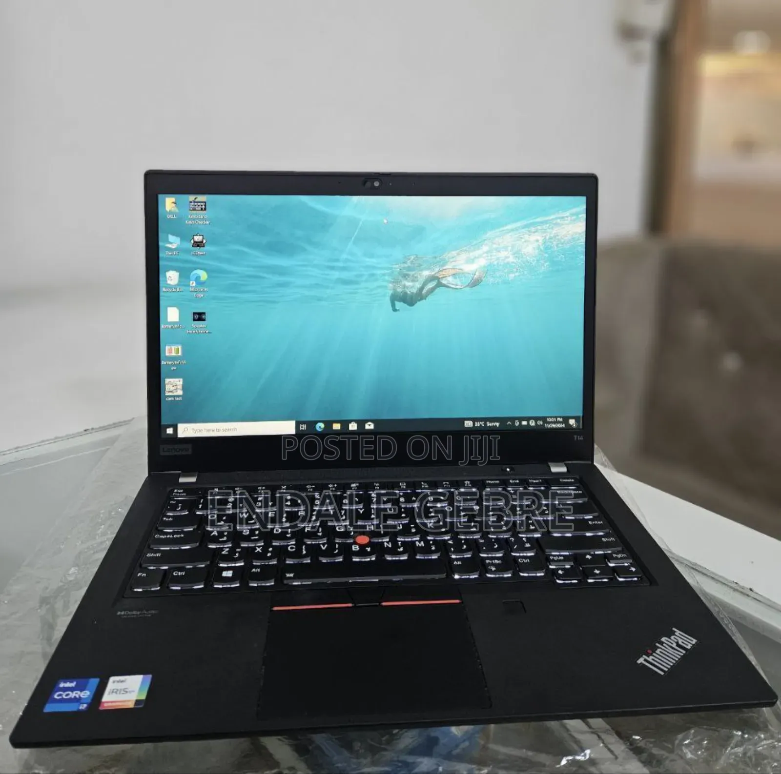 New Laptop Lenovo ThinkPad T14 G2 16GB Intel Core I7 SSD 1T