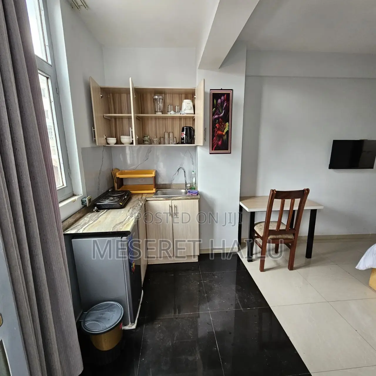 Furnished 1bdrm Apartment in 22, Bole for rent