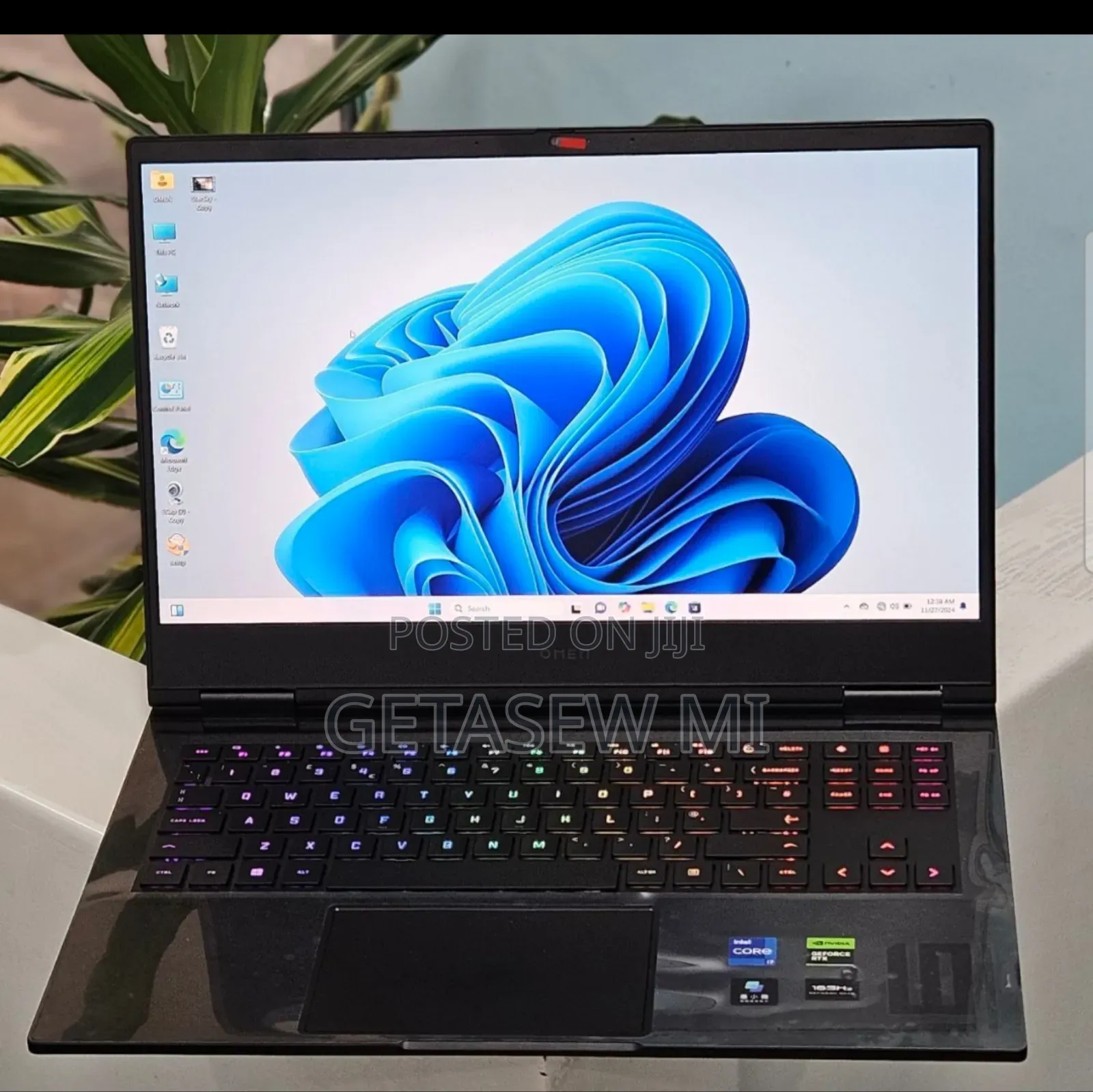 New Laptop HP Omen 16 8GB Intel Core I7 SSD 1T