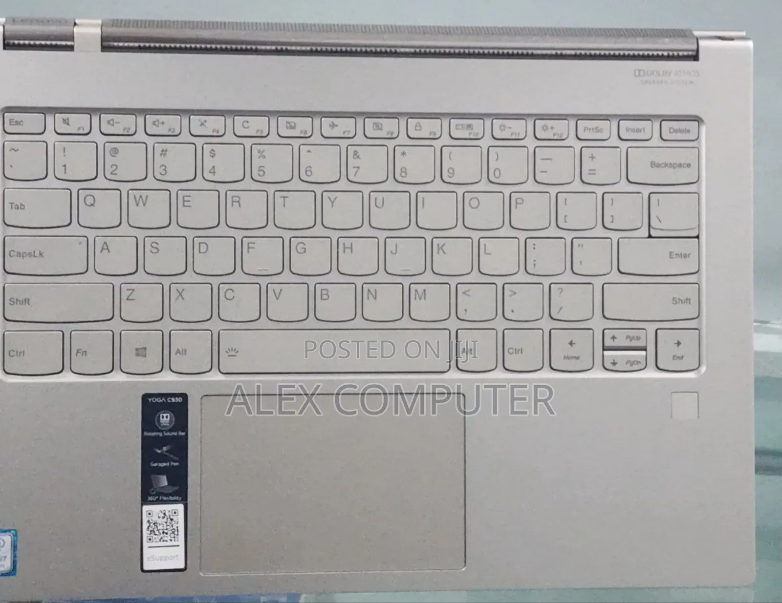 New Laptop Lenovo Yoga C930 16GB Intel Core I7 SSD 512GB