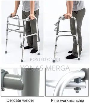 Photo - Walker for Disabled命folding Walker鄔walker志ሚታጠፍ Long Short