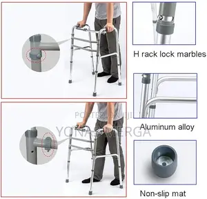 Walker for Disabled命folding Walker鄔walker志ሚታጠፍ Long Short