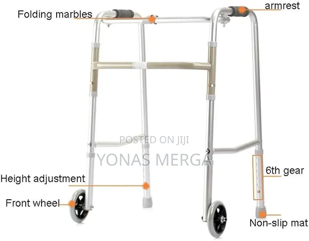 Folding Adjustable Walker美walkerፀ0walker血walker