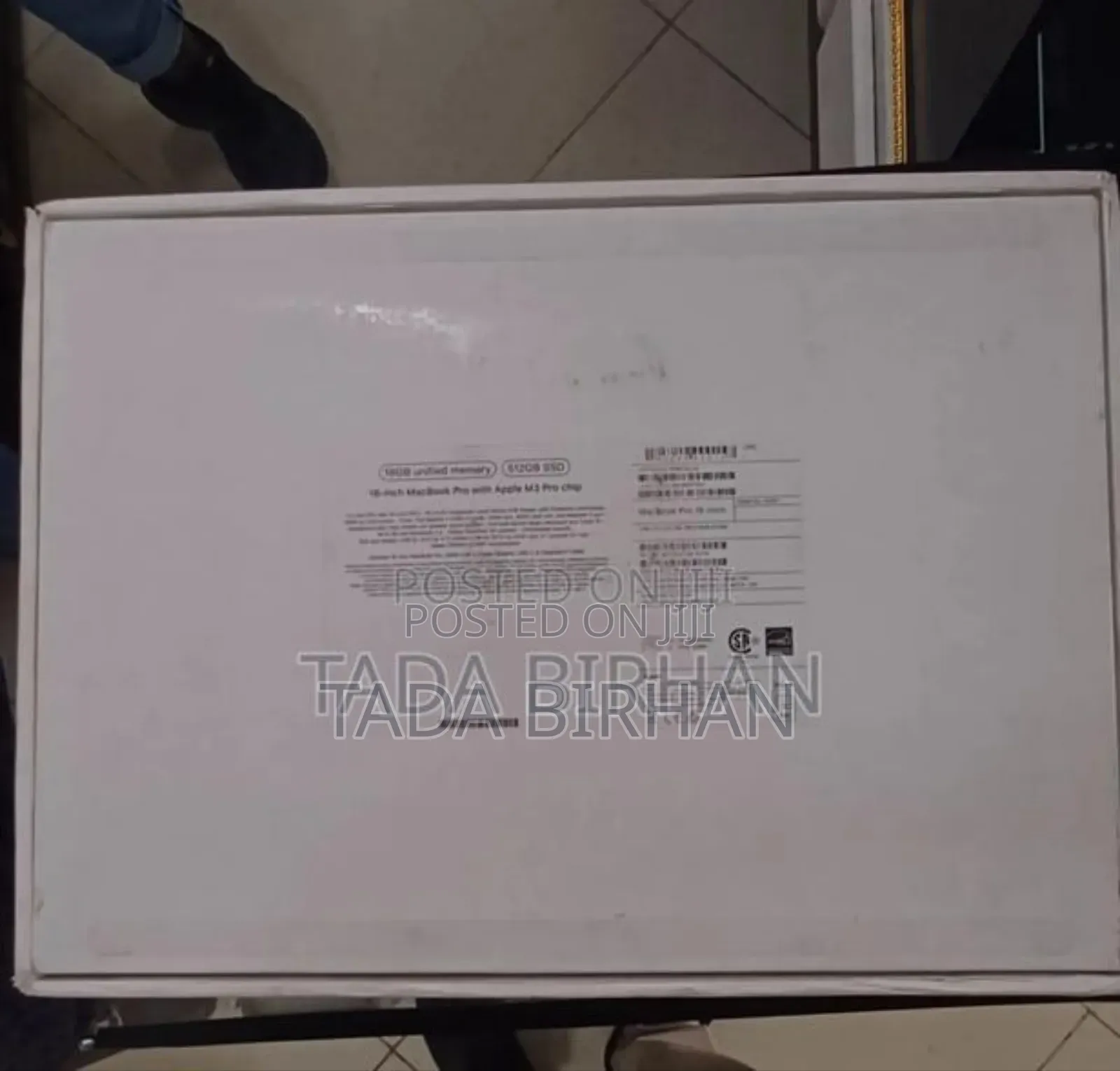 New Laptop Apple MacBook Pro 18GB Apple M3 Pro SSD 512GB