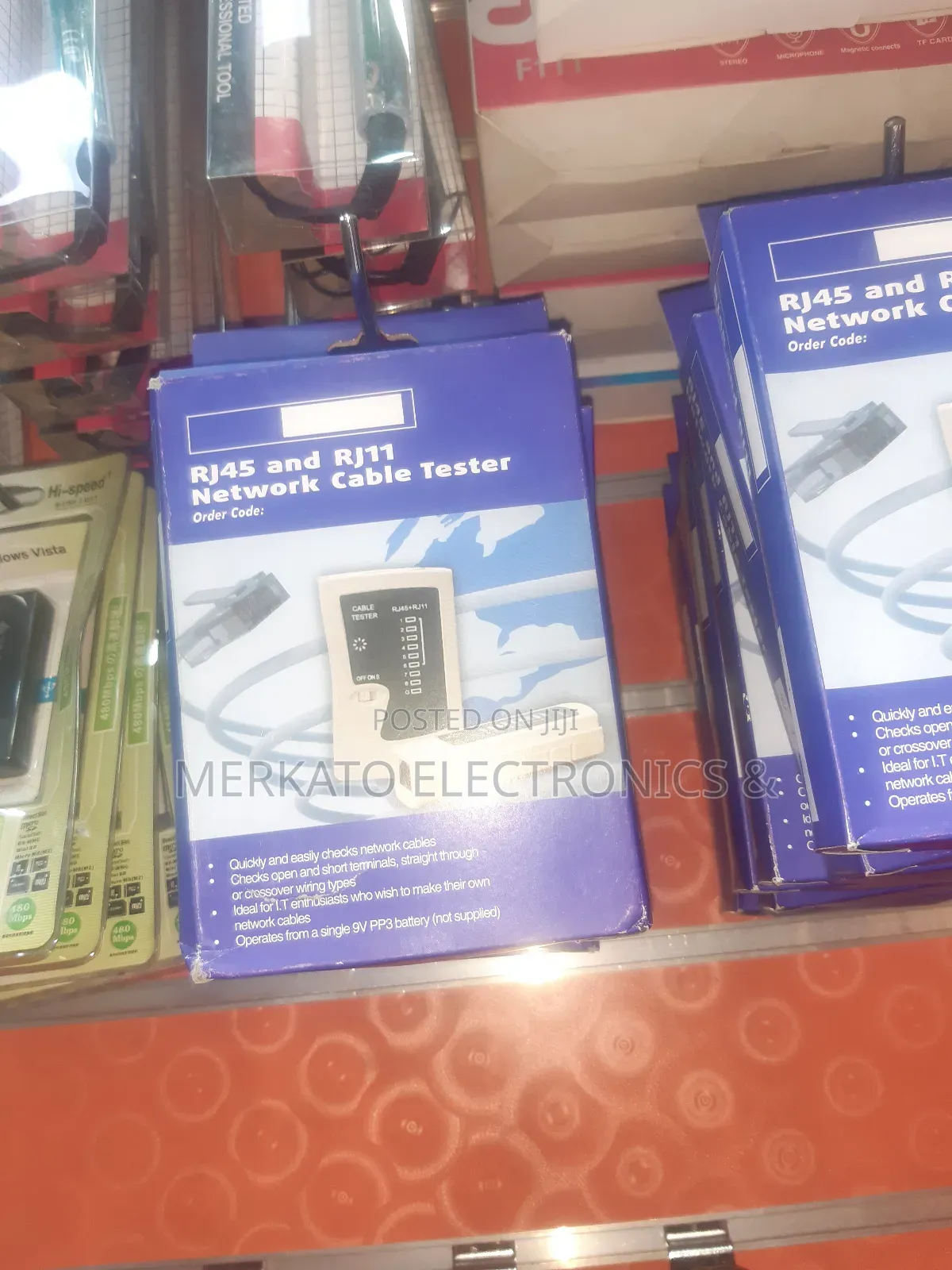 Rj45 Rj11 Network Cable Tester