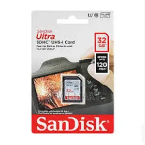 Photo - Sandisk Ultra SDHC UHS-I Card 32GB 120mb/S