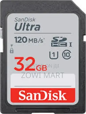 Sandisk Ultra SDHC UHS-I Card 32GB 120mb/S