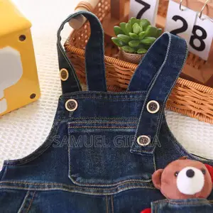 Stripped Hoodie With Jeans Overall