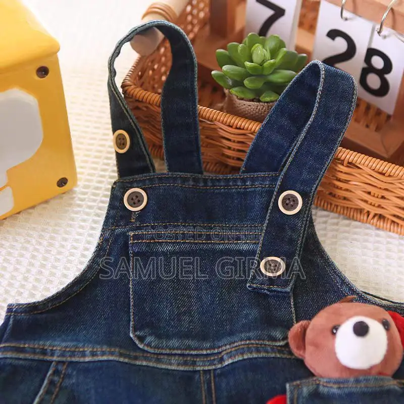 Stripped Hoodie With Jeans Overall