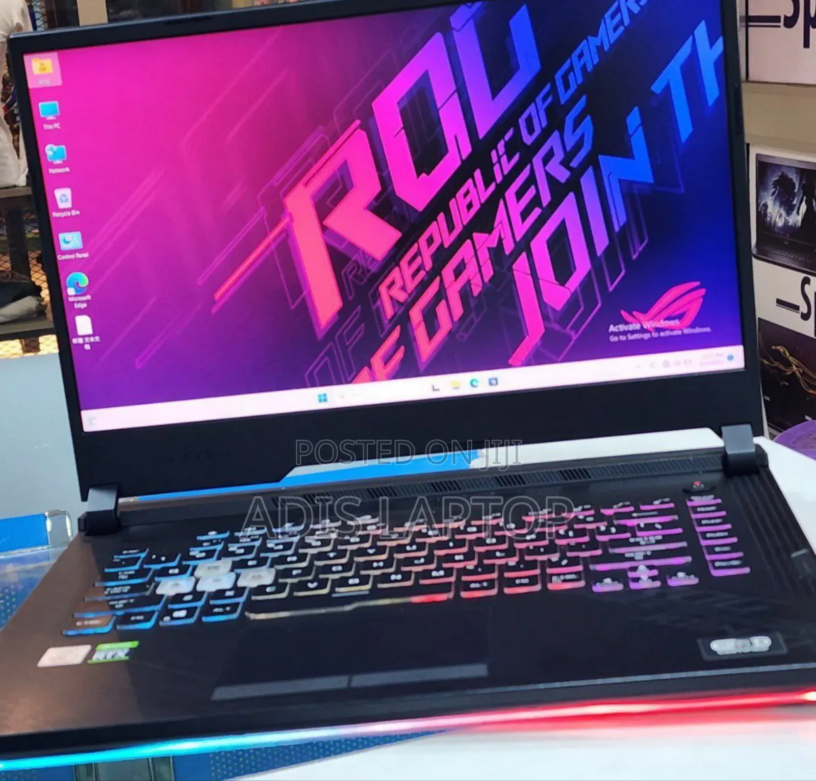 New Laptop Asus ROG Strix G15 16GB Intel Core I7 SSD 1T