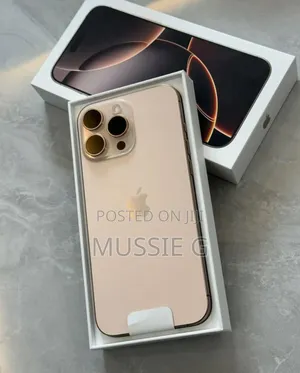 New Apple iPhone 16 Pro Max 256 GB Gold