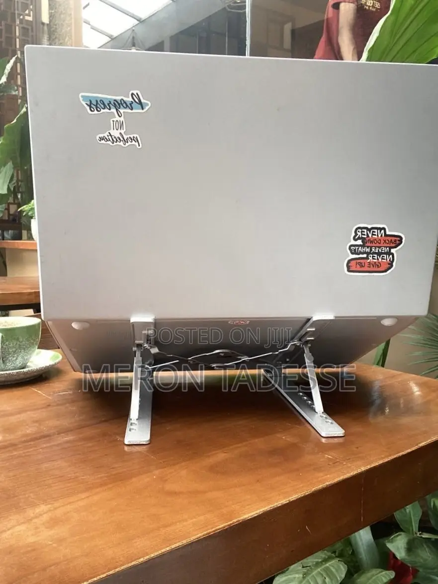 ላፕቶፕ ማስቀመጫ Laptop Stand to Reduce Neck Straincall