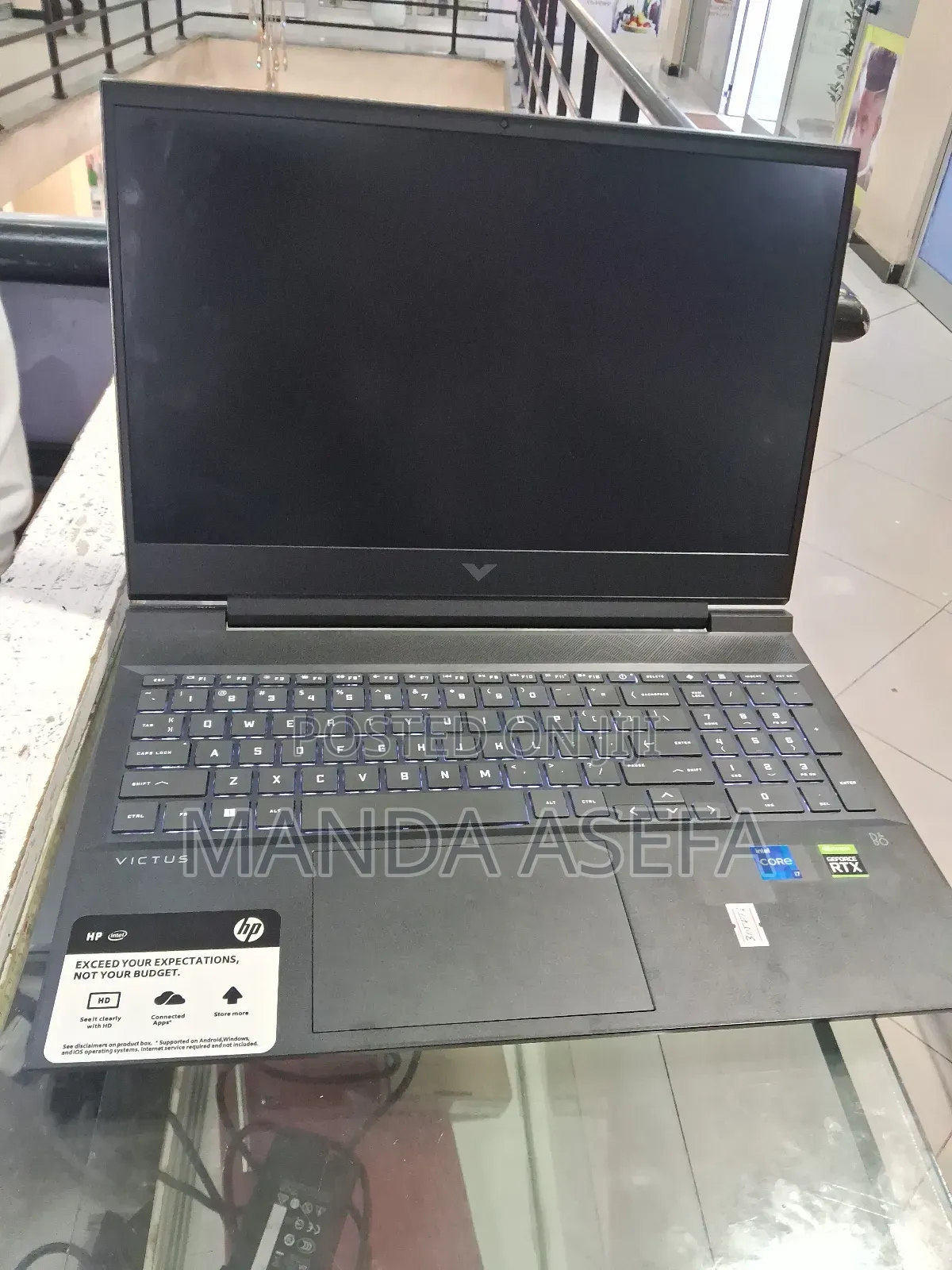 New Laptop HP Victus 15 16GB Intel Core I7 SSD 512GB