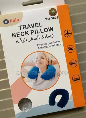 የሚነፋ የአንገት ትራስ Inflatable Neck Pillow Call