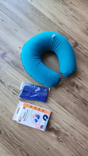 የሚነፋ የአንገት ትራስ Inflatable Neck Pillow Call