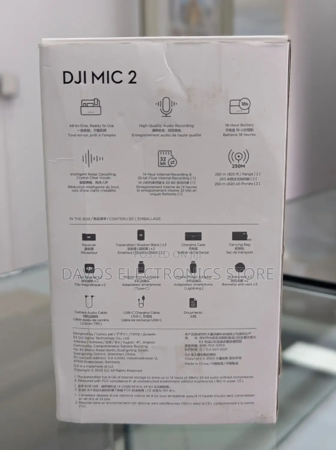 Dji Mic 2 Wireless Microphone System(2.4 Ghz)