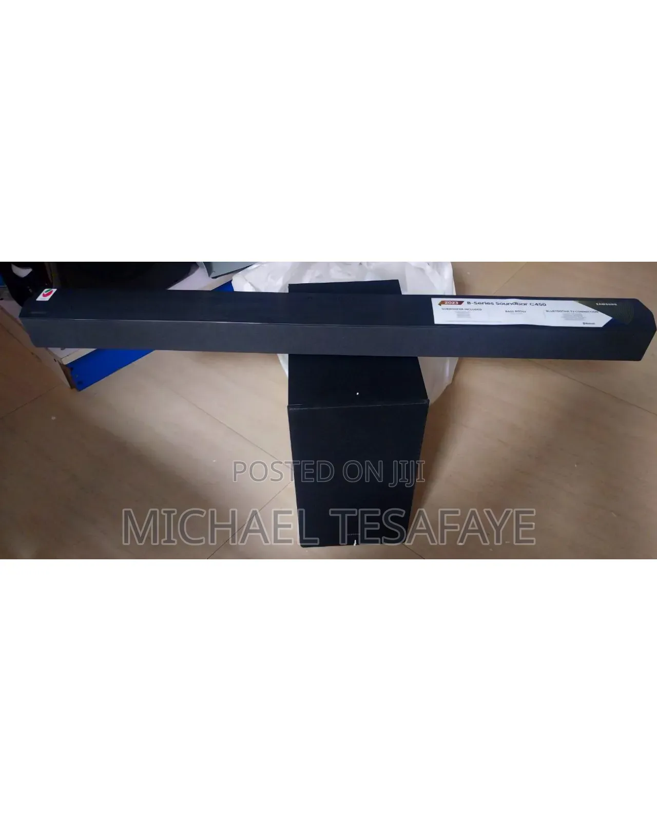 SAMSUNG HW-C450 2.1ch Soundbar W/DTS Virtual X, Subwoofer