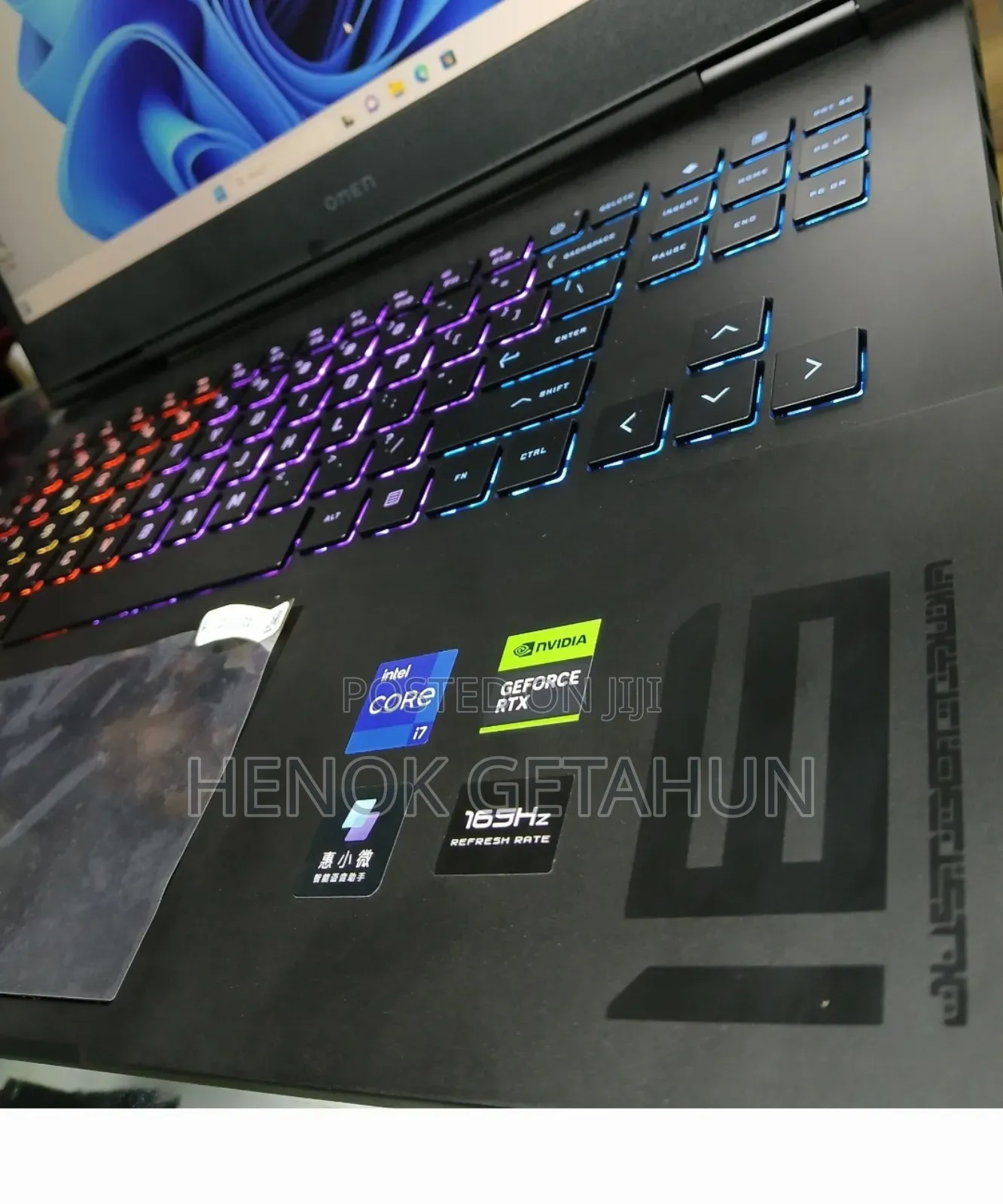 New Laptop HP Omen 15 16GB Intel Core I7 SSD 1T