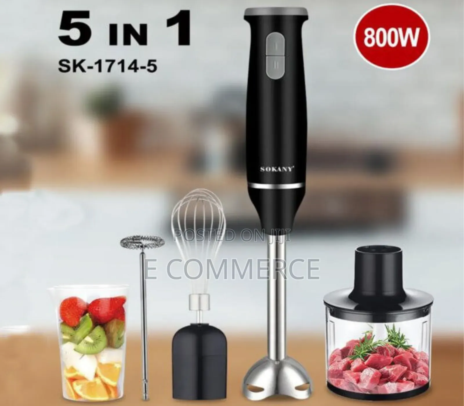 Sokany 5 in 1 Hand Blender