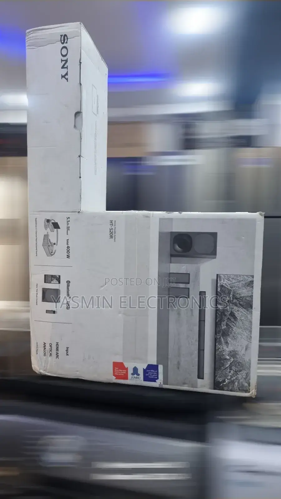 Sony Soundbar Home Theatre System Ht-S20r