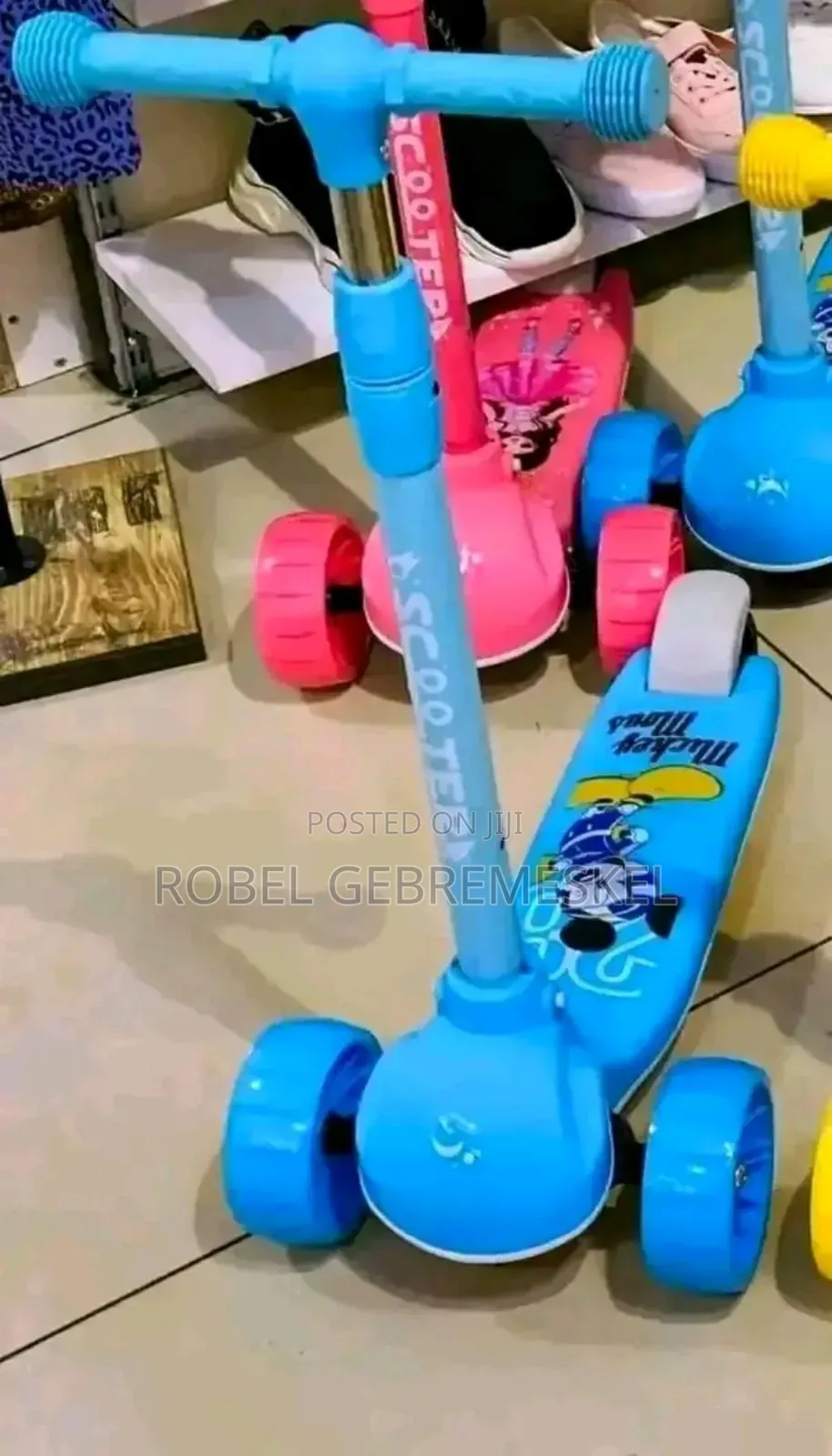 Scooter for Kidsምርጥ ስጦታ ለልጆች
ውብ ጠንካራ ስኩተሮች 
ከ3-8 አመት ልጆች