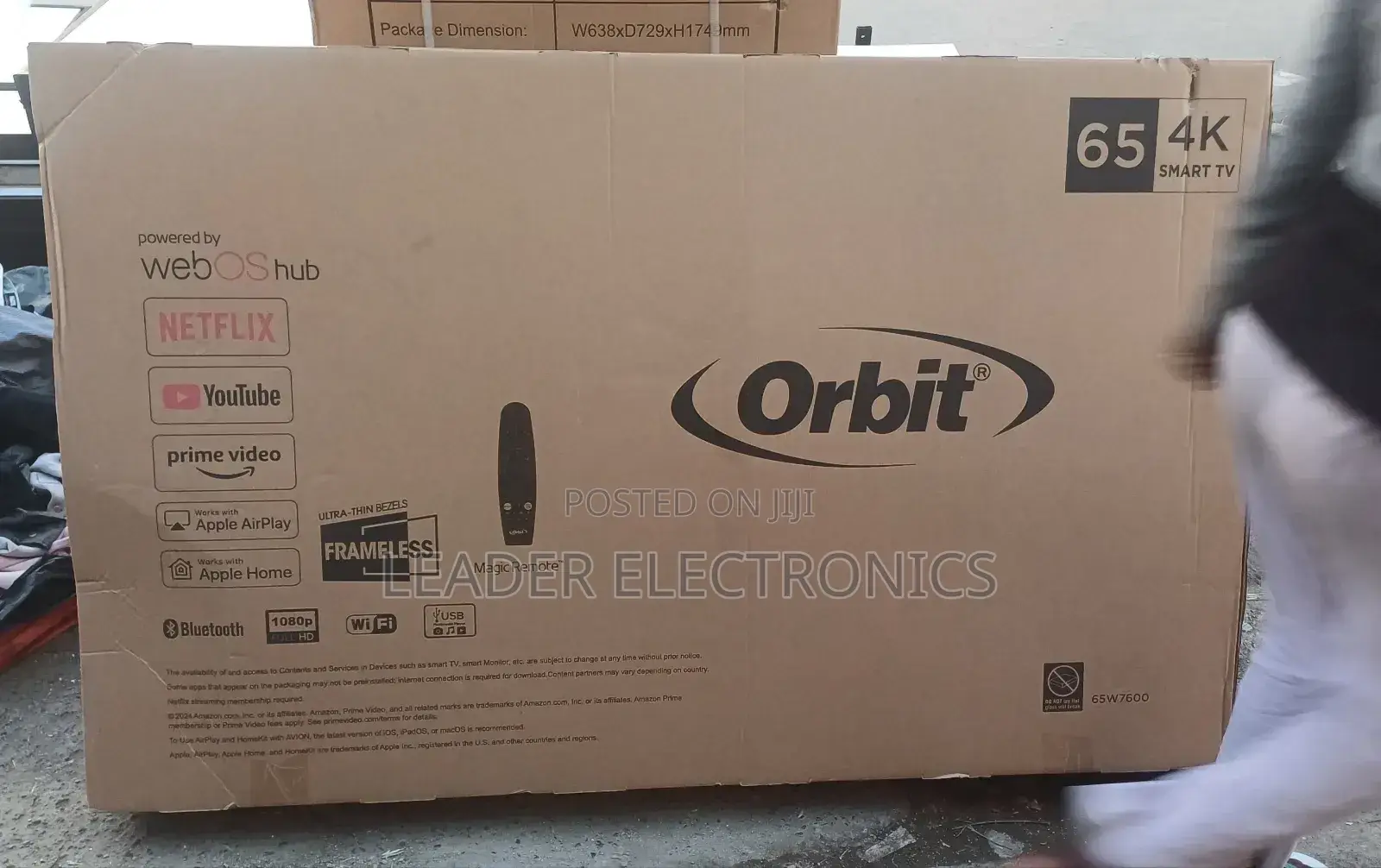 Orbit Tv 65 Inch Smart Android Tv 4 K UHD