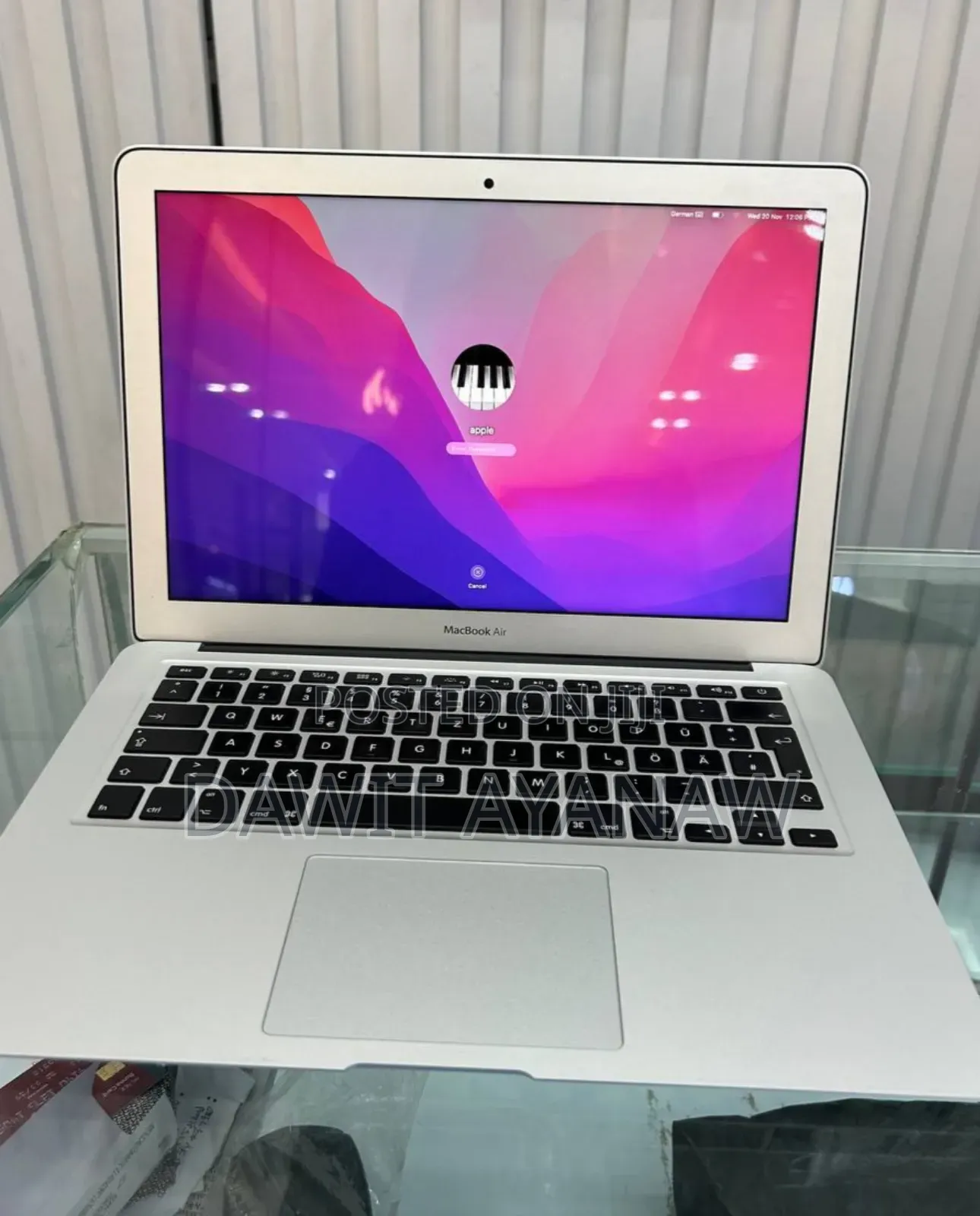 New Laptop Apple MacBook Air 2014 4GB Intel Core I5 HDD 500GB