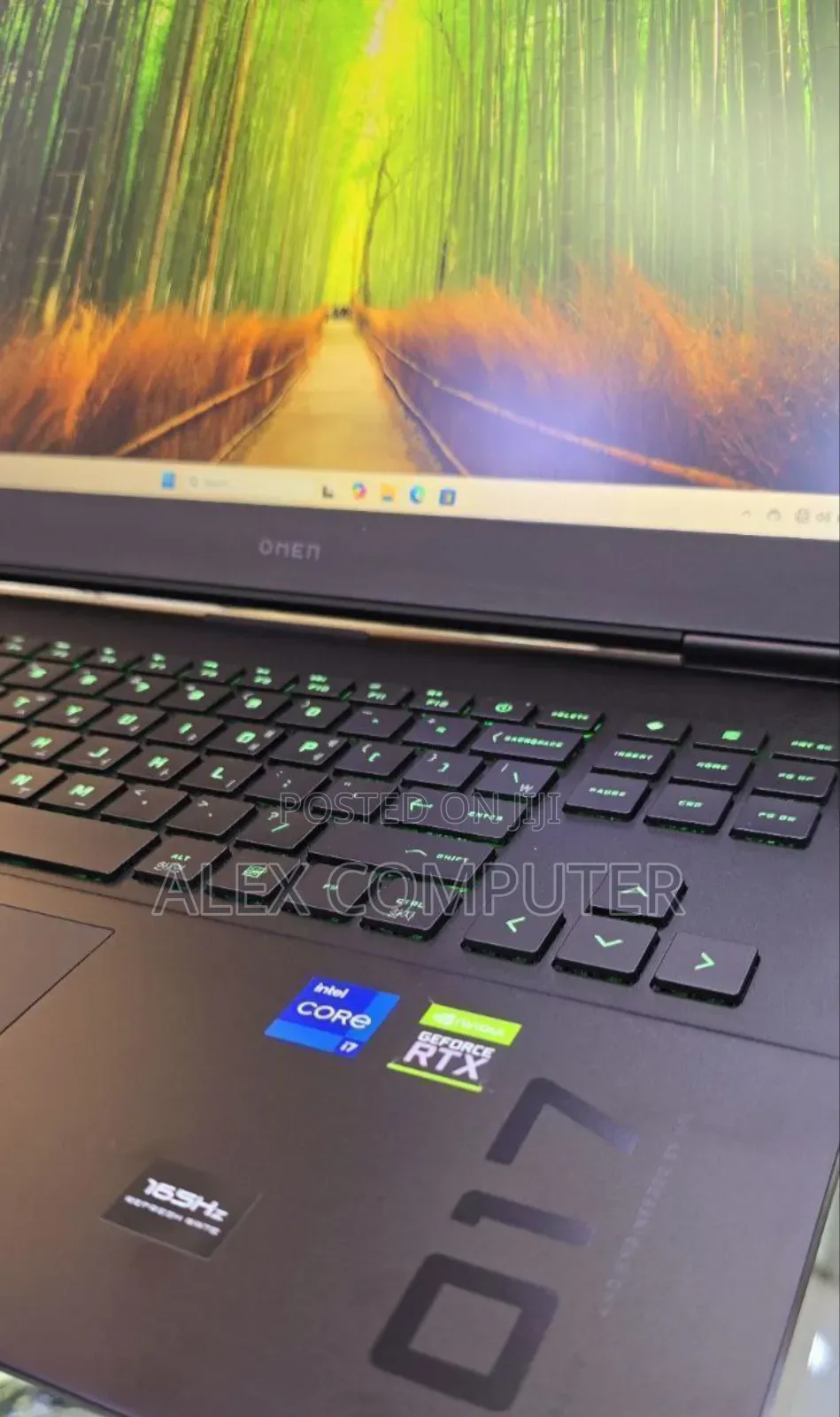 New Laptop HP Omen 17 16GB Intel Core I7 SSD 1T