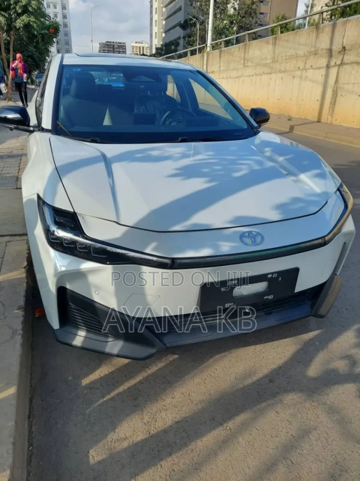 New Toyota bZ3 2024 White