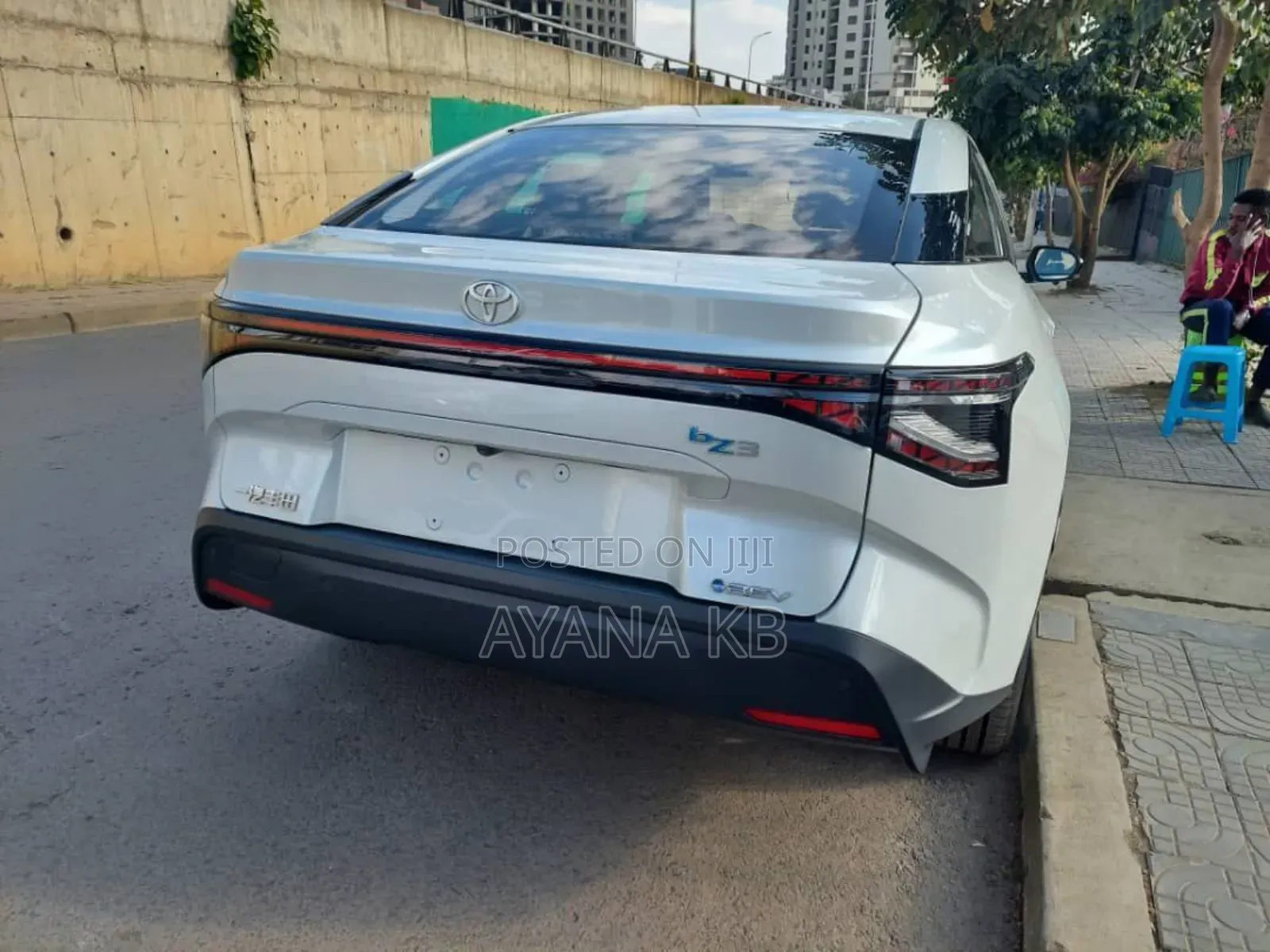 New Toyota bZ3 2024 White