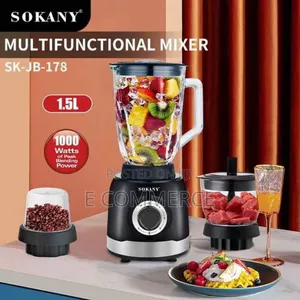 3 in 1 Sokany Multi Purpose Blender