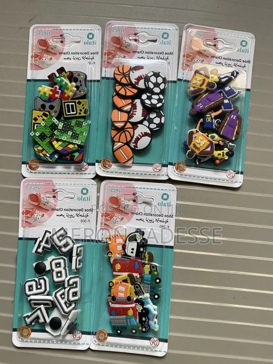 Crocs Sticker/ Shoe Sticker / የጫማ ማስጌጫ Call