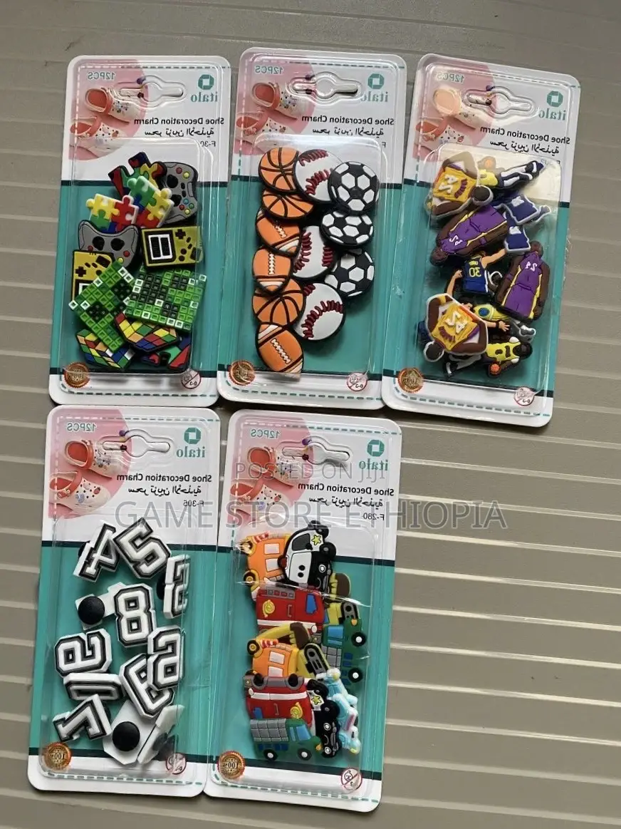Crocs Sticker/ Shoe Sticker / የጫማ ማስጌጫ Call