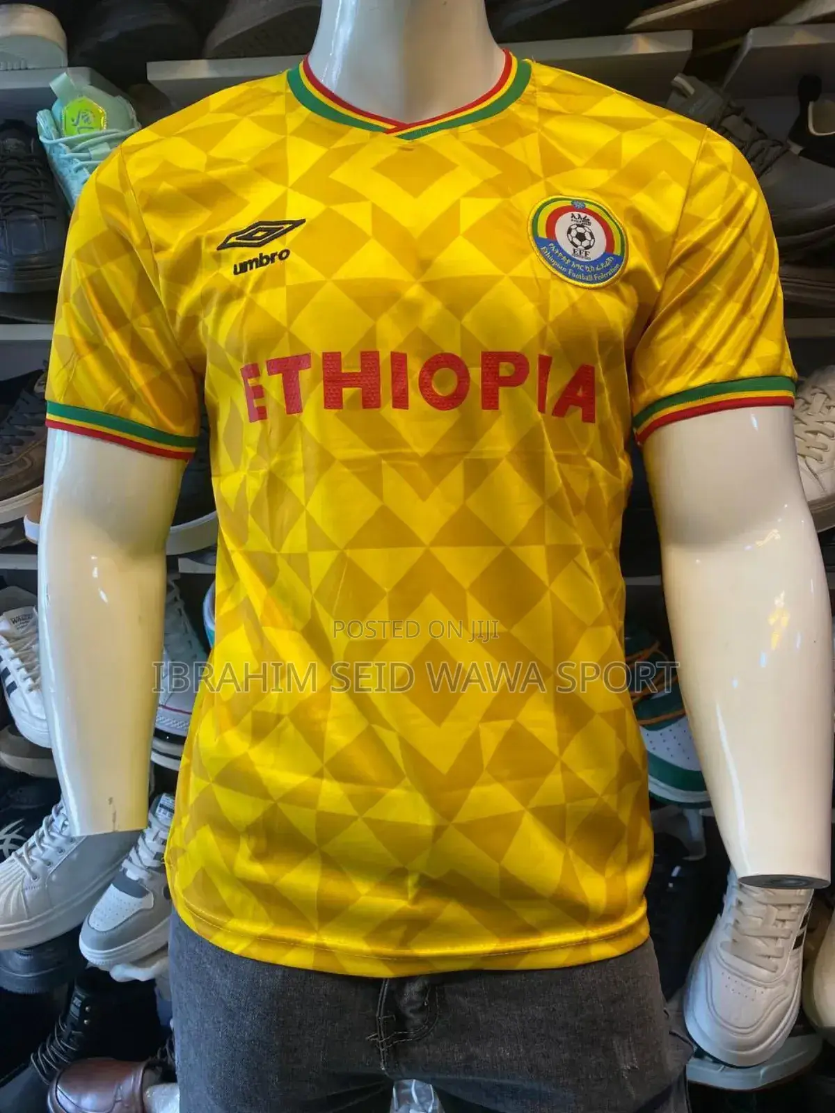 Ethiopian National Team Jersey