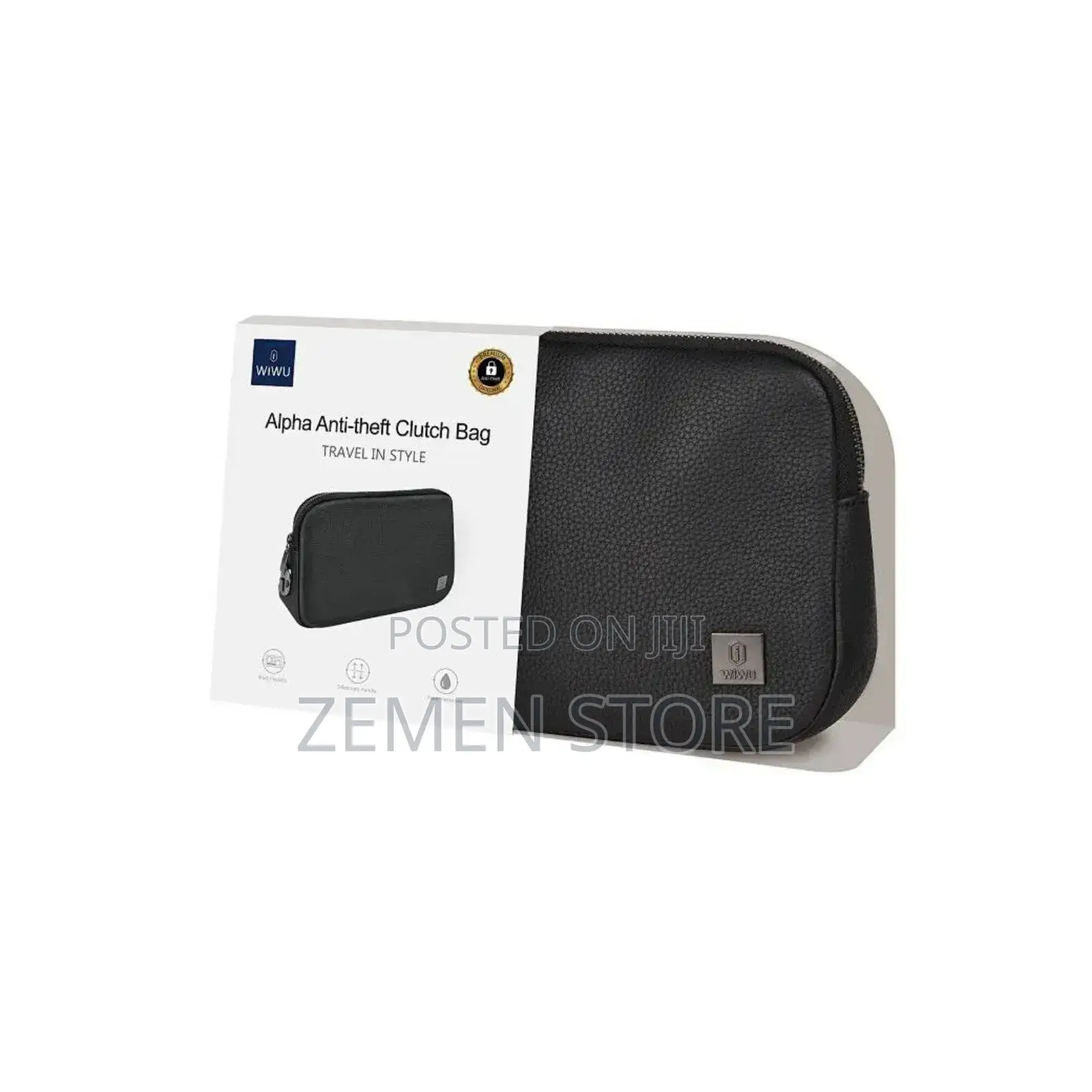 Genuine Wiwu Anti-Theft Clutch Bag